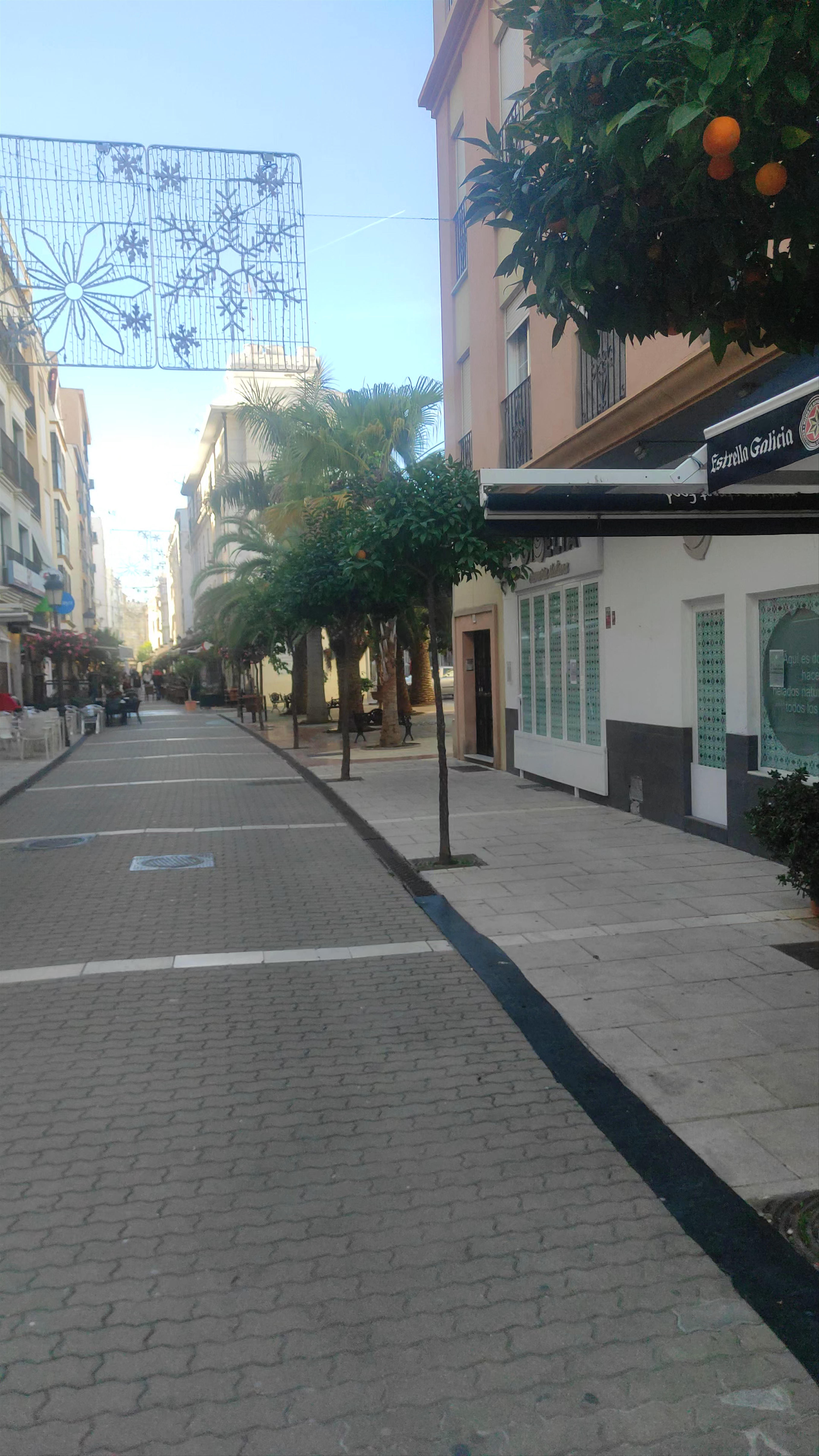 C. Real Street Walkthrough in Estepona, Spain