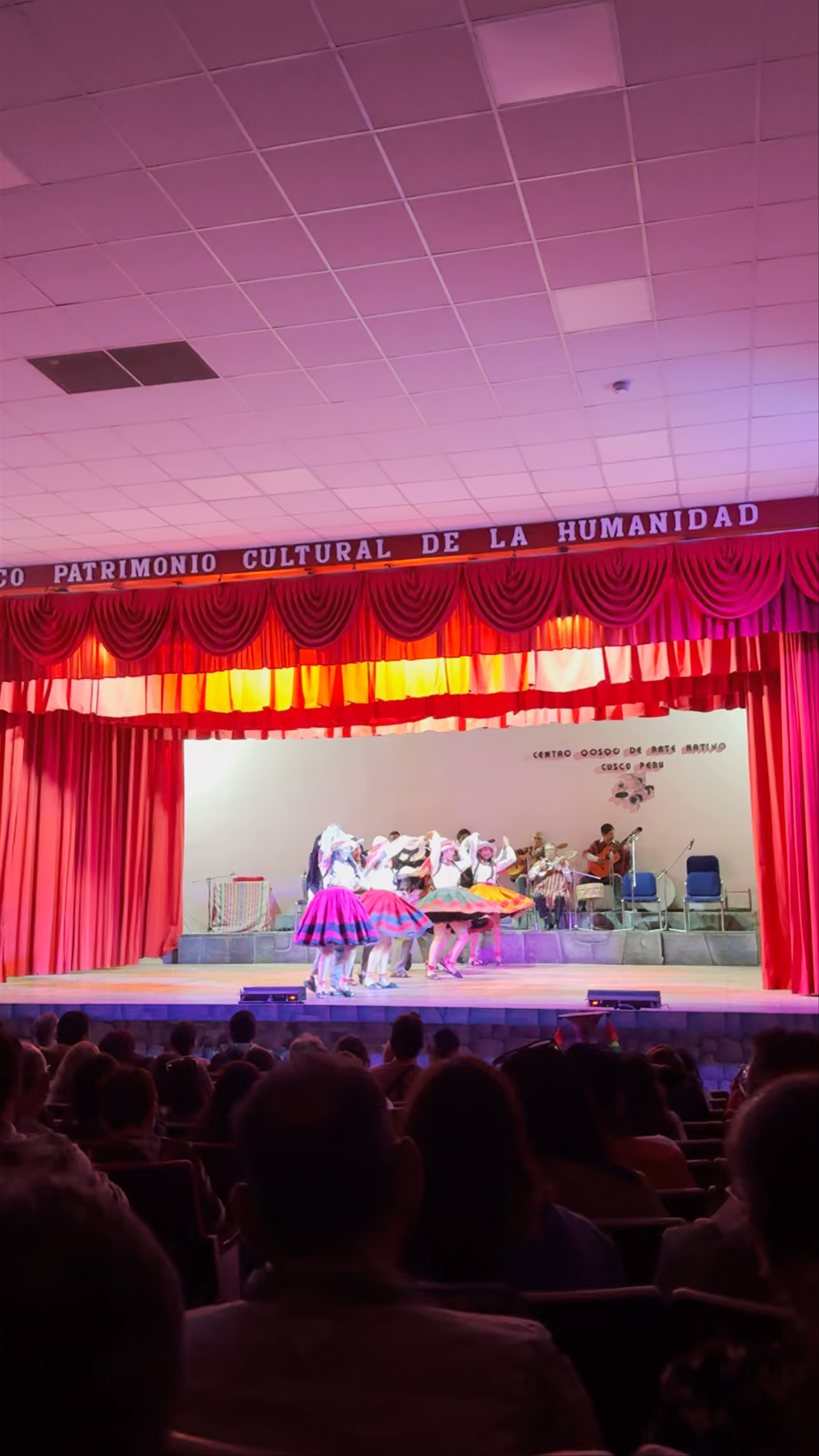 Traditional Andean Dance Performance at Centro Qosqo de Arte Nativo, Cusco