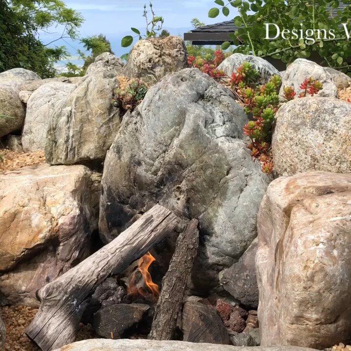 Designs With Nature - Stone Fireplace in Berkeley, CA - Landscaping Near Me - Berkeley, California