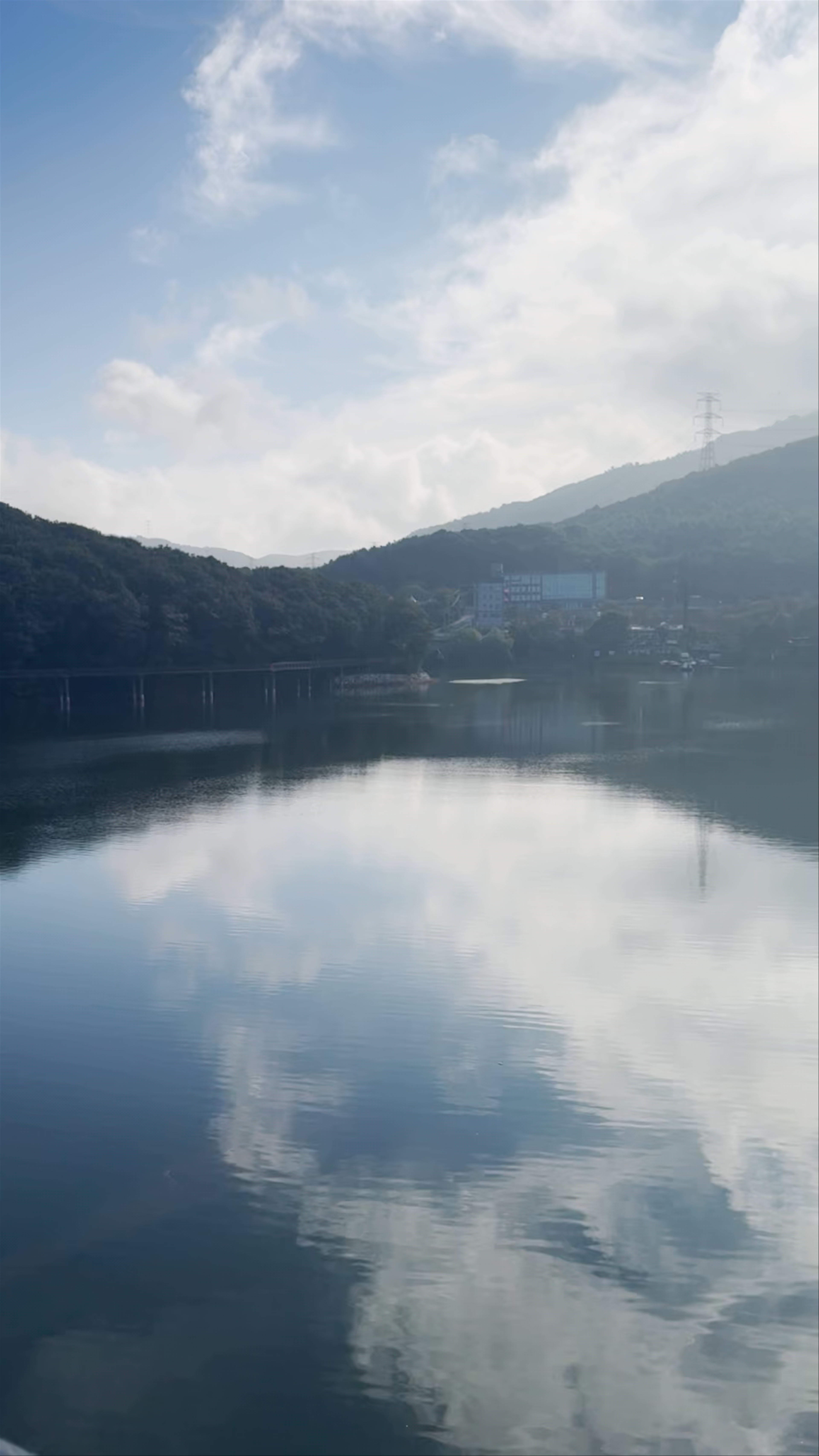 South Korean suspension bridge