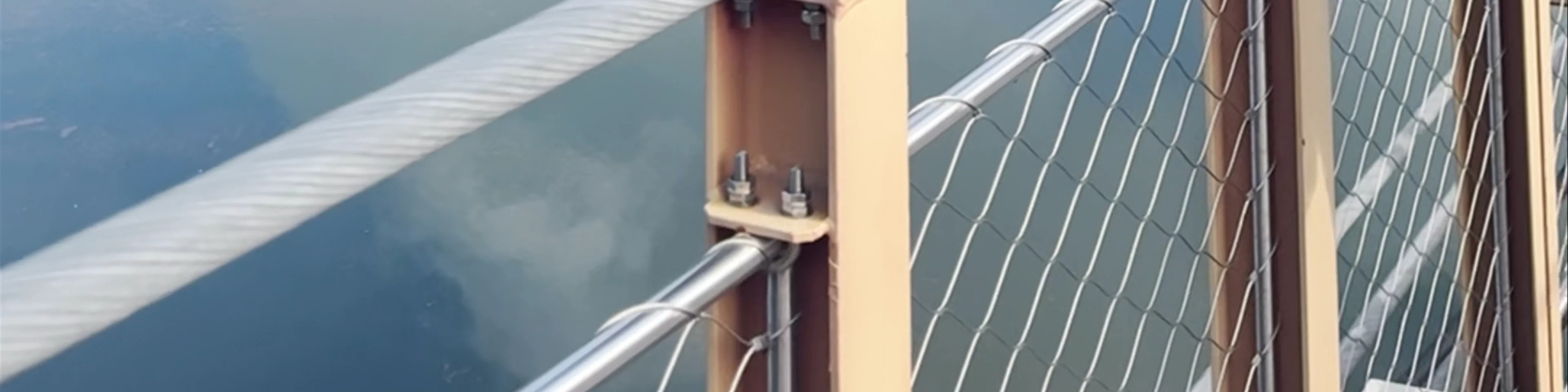 South Korean suspension bridge