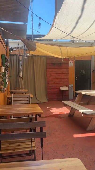 Cafeina Cafe - Patio area - Cafes Near Me - San Diego, California
