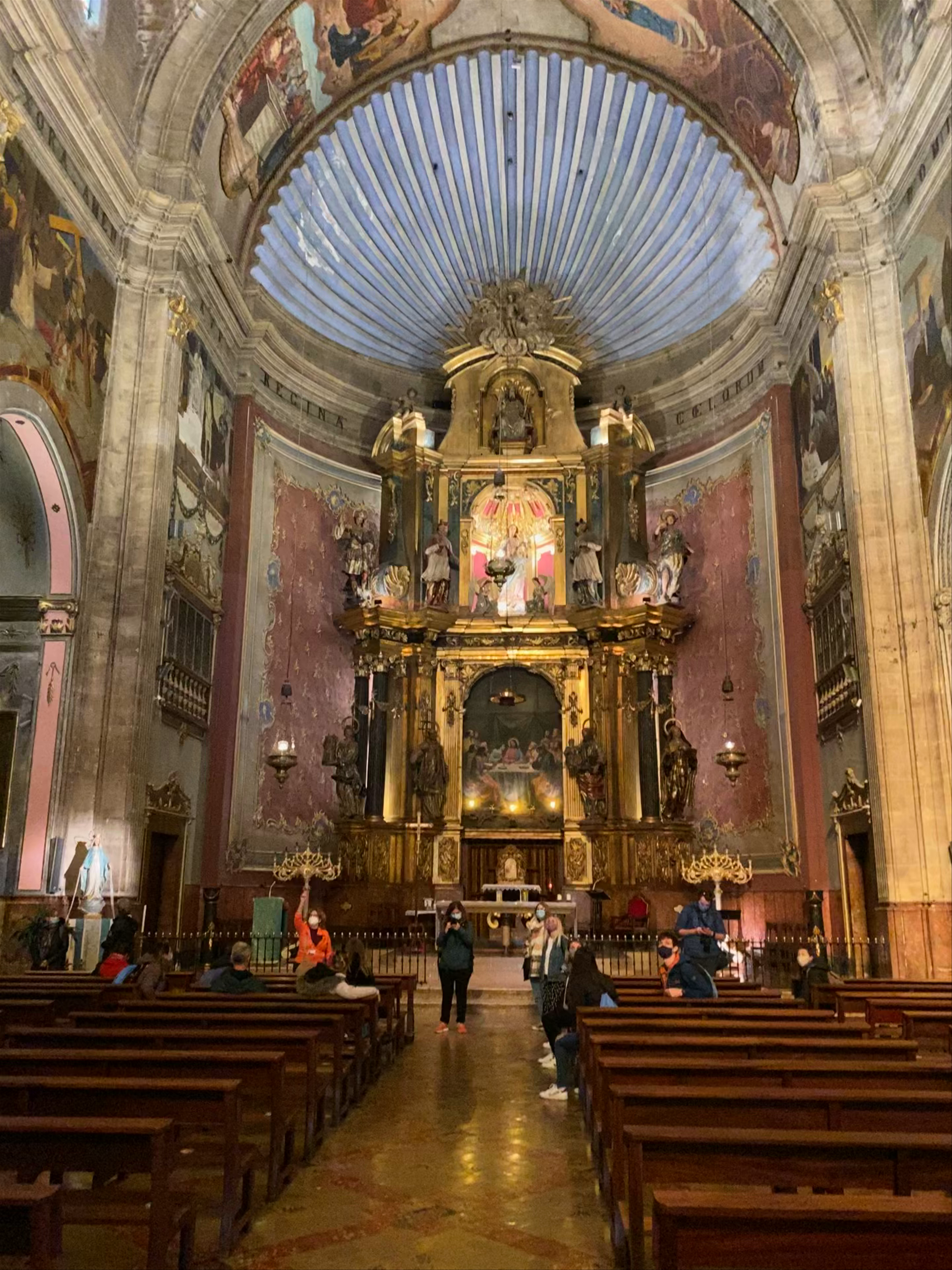 Visit the Santa Maria Dels Angels Church in Pollenca