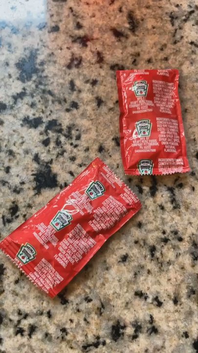 Beyond Full - Never seen ketchup packets like these - Coffee & Tea Near Me - Hopedale, Massachusetts
