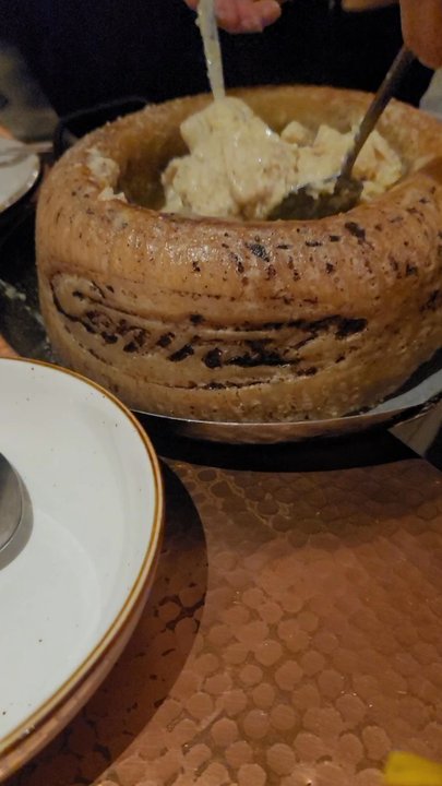 Cappella Restaurant - Black truffle cheese wheel - Italian Near Me - Needham, Massachusetts