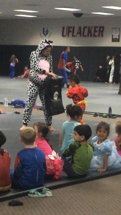 Uflacker Academy - Happy Halloween ! Kids love coming to class because learning send defense is much cooler when in your superhero costume . - Martial Arts Near Me - Chicago, Illinois