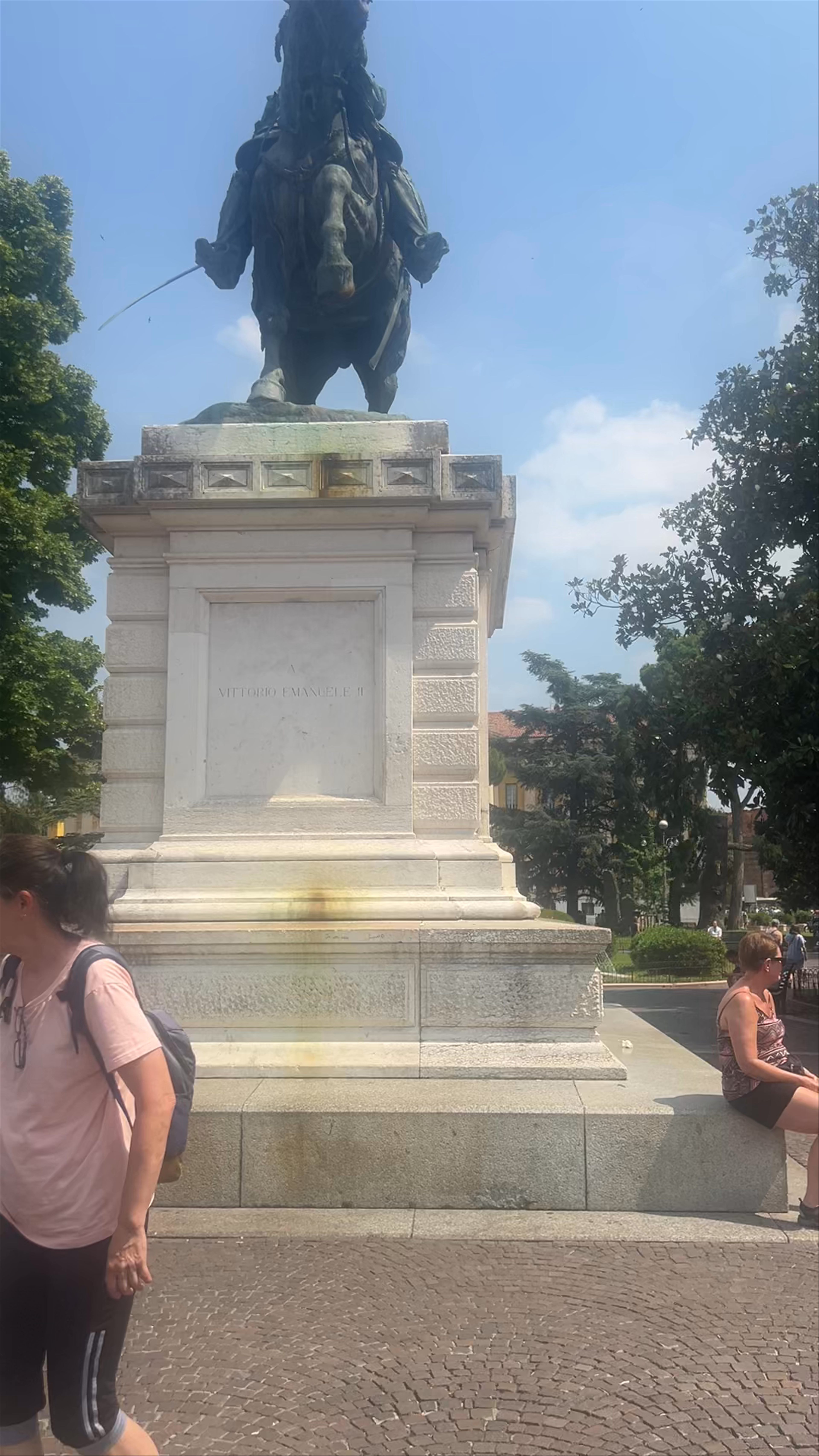 Statua di Vittorio Emanuele II
