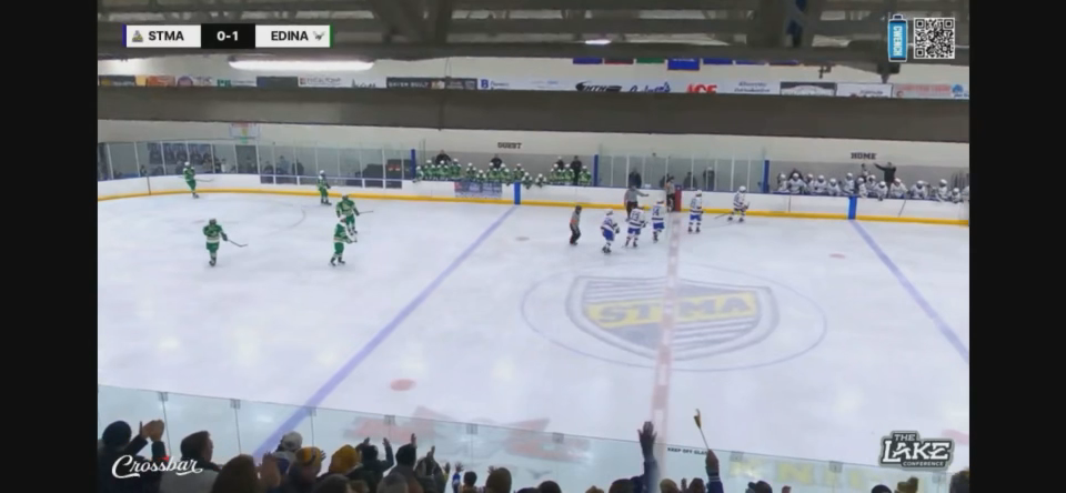 Braylen Maciej's Game-Tying Goal vs. Edina | STMA Highlights