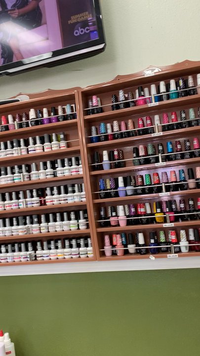 Nails 4 You - Tons of Nail Colors - sanitation station - nails done by appointment only - social distancing transparent barriers - Nail Salons Near Me - Canoga Park, California