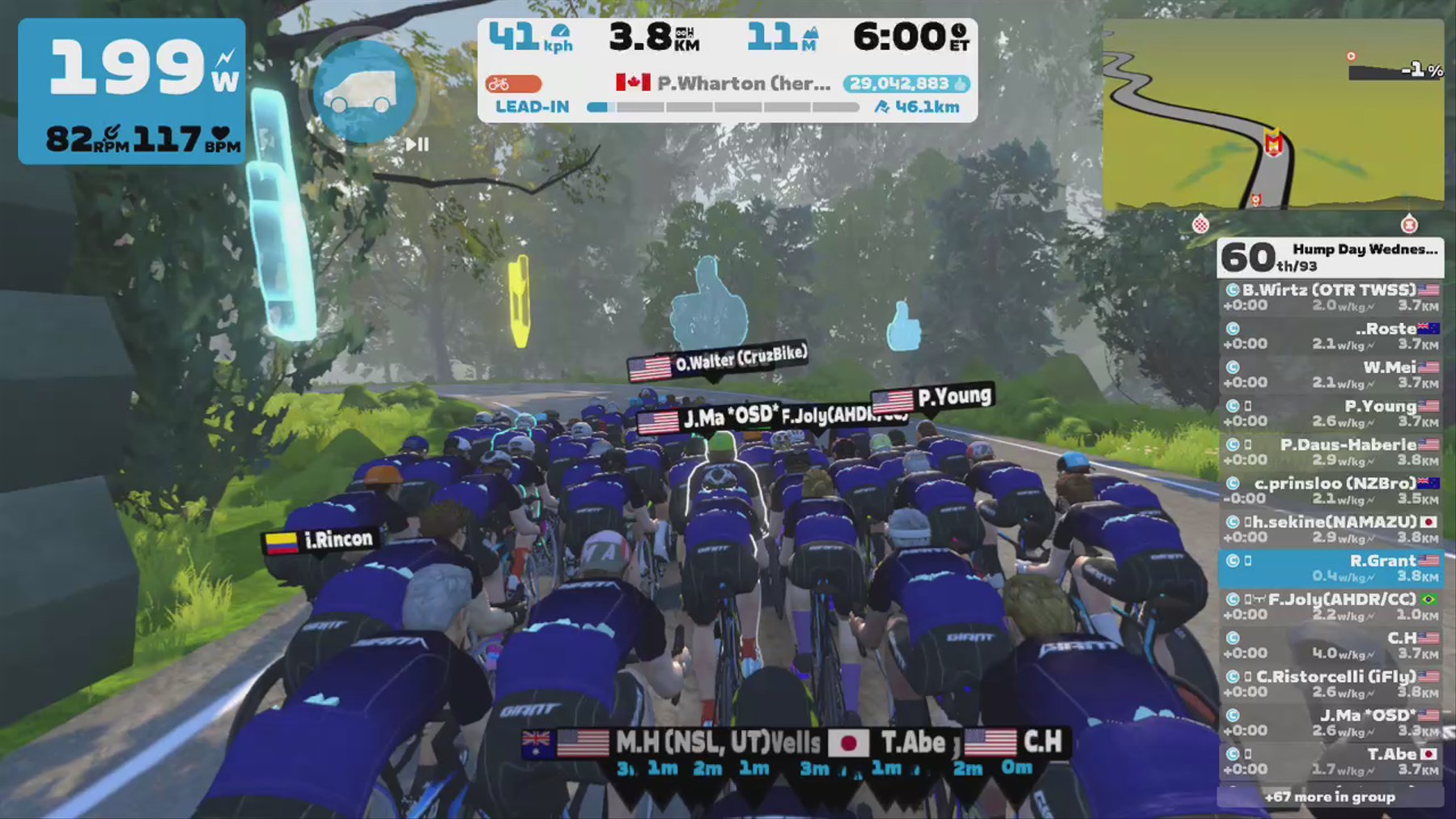 Zwift - Group Ride: Hump Day Wednesday p/b GIANT (C) on Rolling Highlands in Scotland