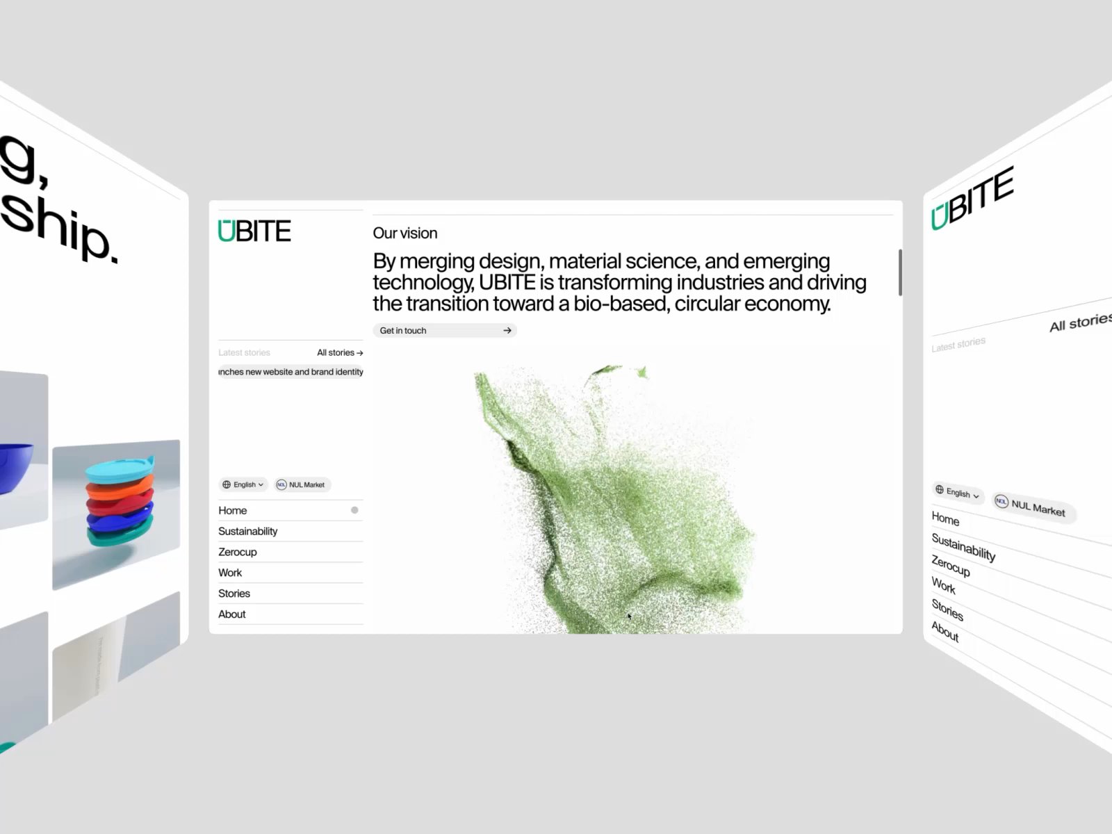 Thumbnail for ubite.com/, a Framer Experts site by Tim Tijink.