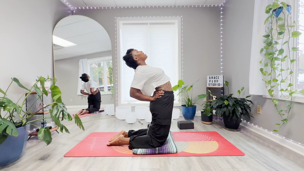 Release + Recenter | 30 Minute Heart Opening Flow