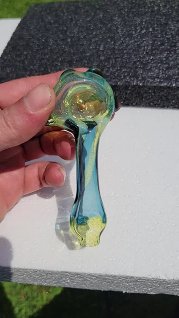 Preview pic of Cfl reactive color drip spoon. Sunset slyme and crystal bliss