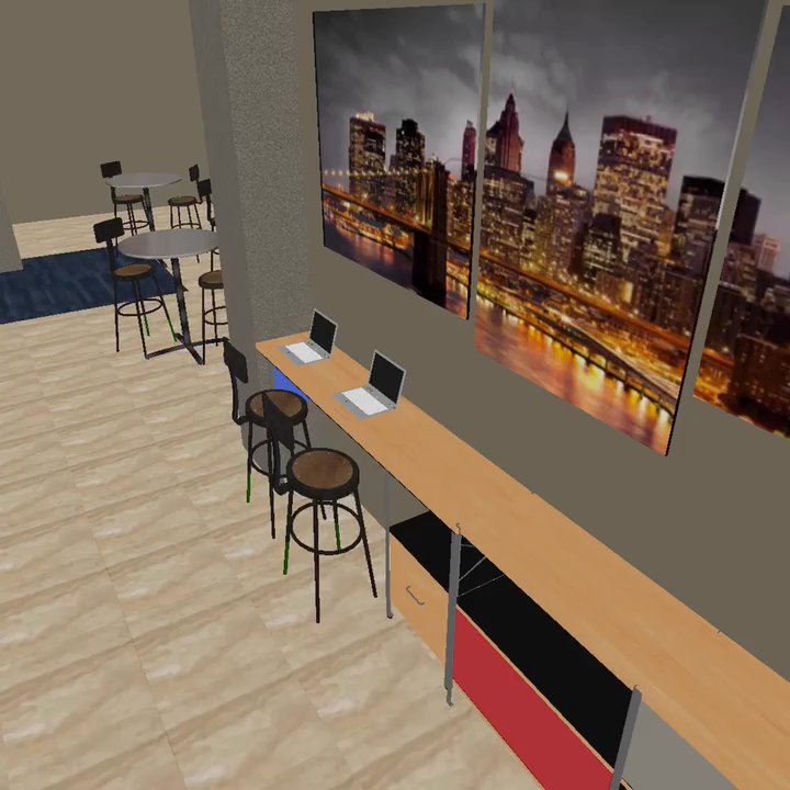 AfforDesigns - #interiordesign #draft #lobby #interiordesigner #atlanta #downtown #lofts #midcenturymodern #industrialmodern - Home Staging Near Me - Atlanta, Georgia