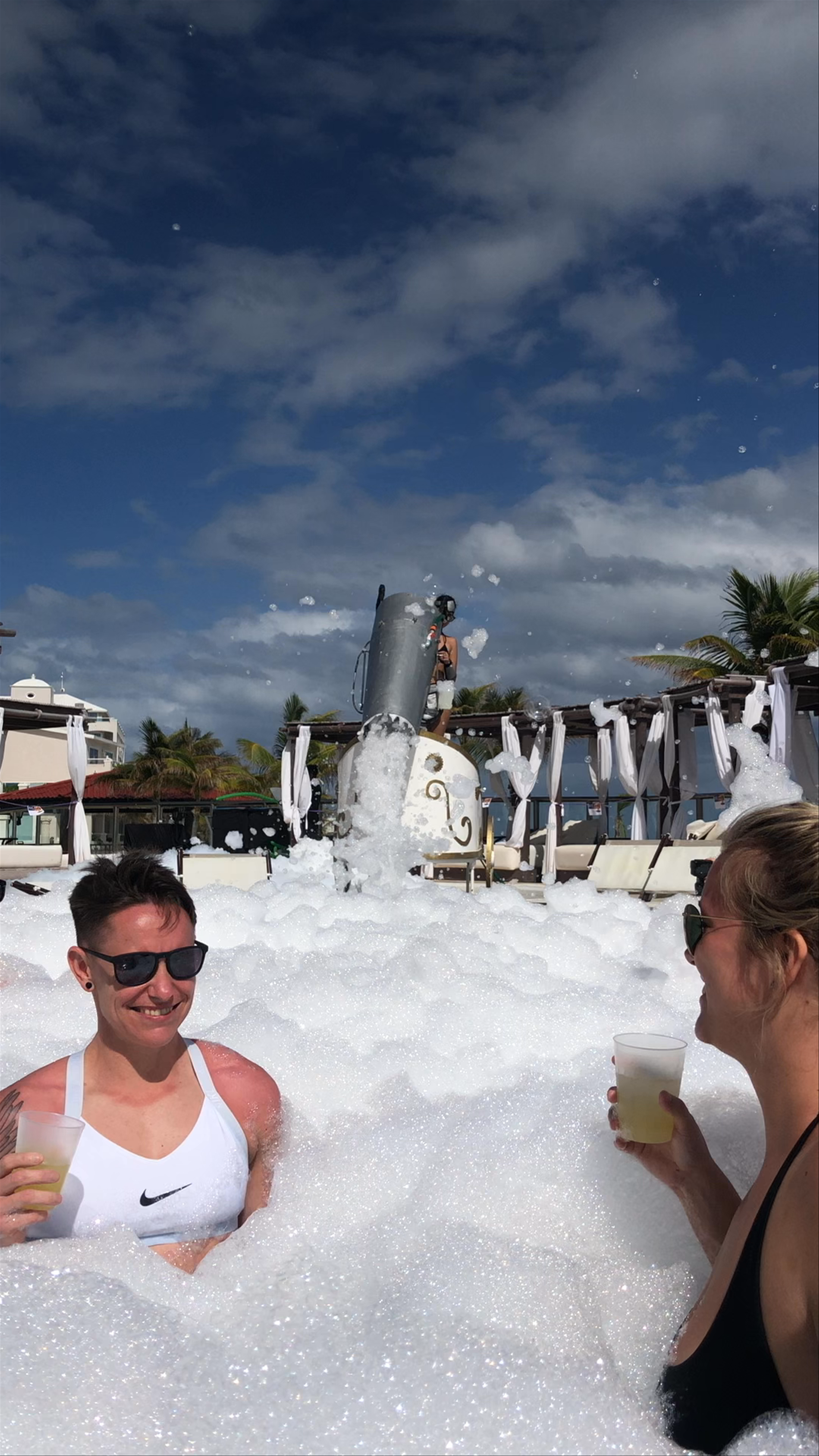 Epic Foam Party at Hyatt Zilara Cancun Poolside