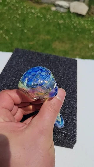 Preview pic of Light colbalt over ghost honeycomb cap
