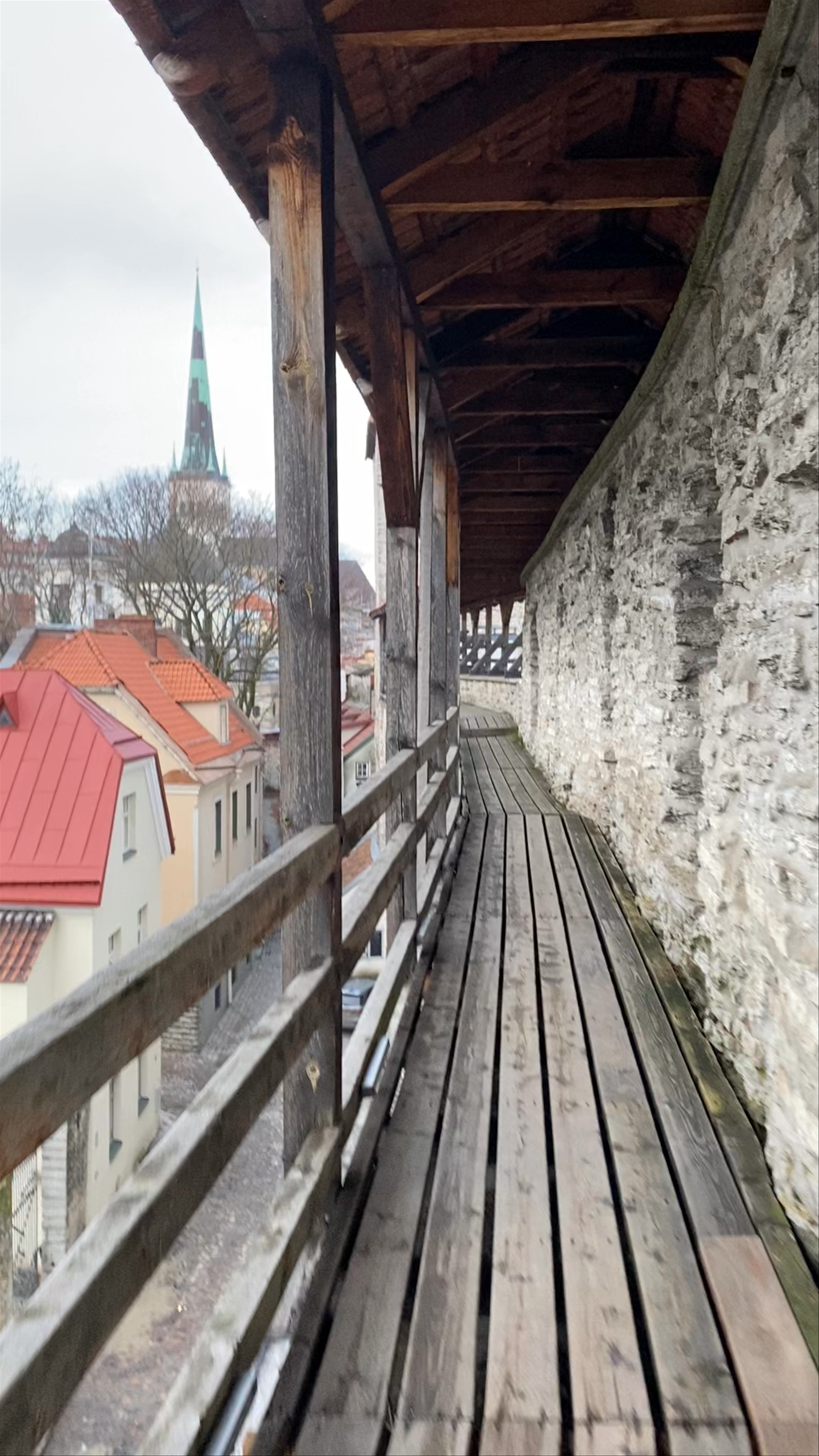 Hellemann Tower and Town Wall Walkway in Tallinn