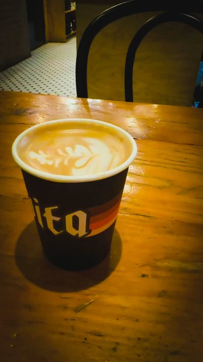 Caffe Vita Bushwick - Enjoying coffee on a cold day - Coffee & Tea Near Me - Brooklyn, New York