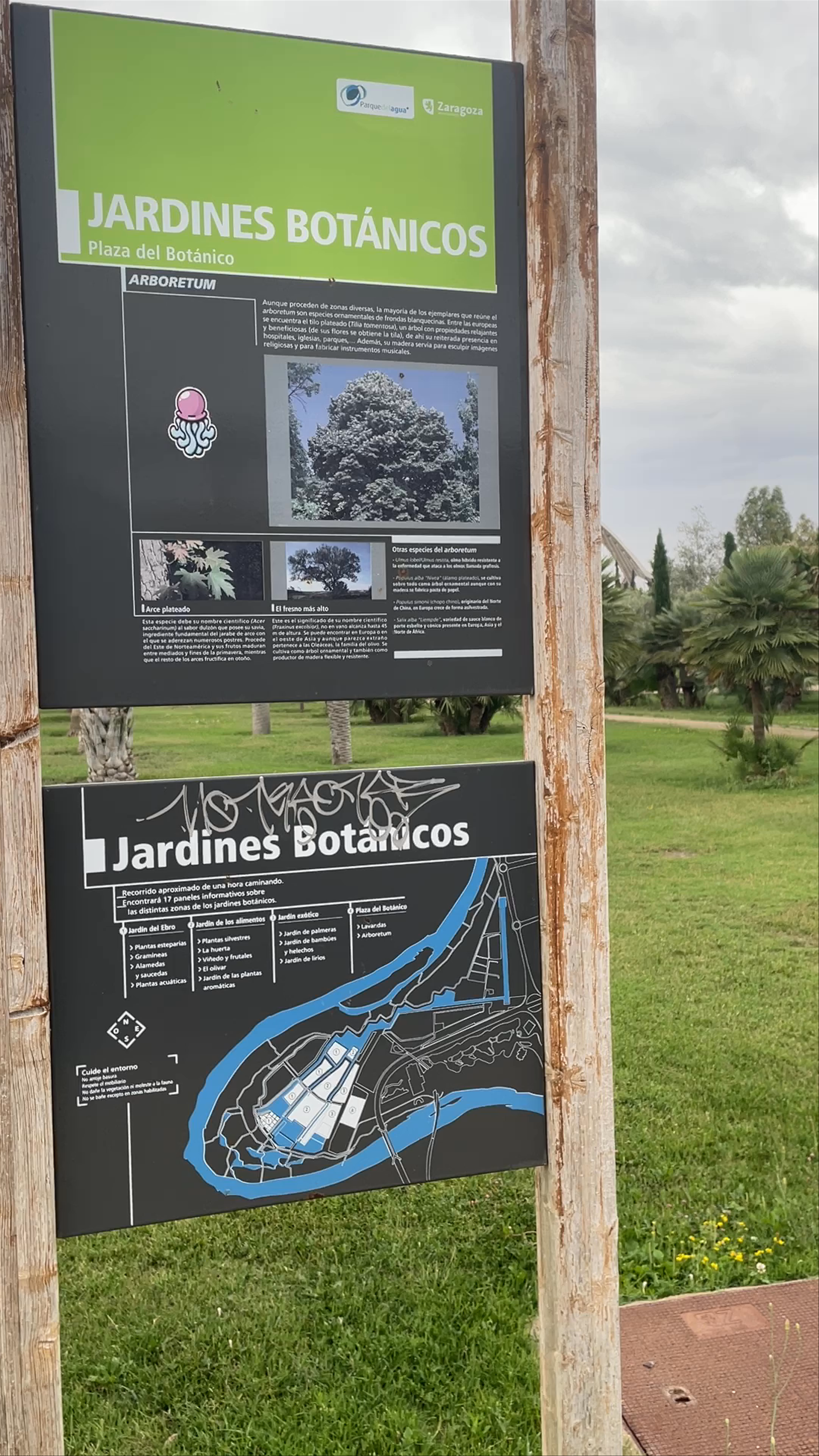 Jardines Botánicos at Parque del Agua: A Tranquil Botanical Escape in Zaragoza