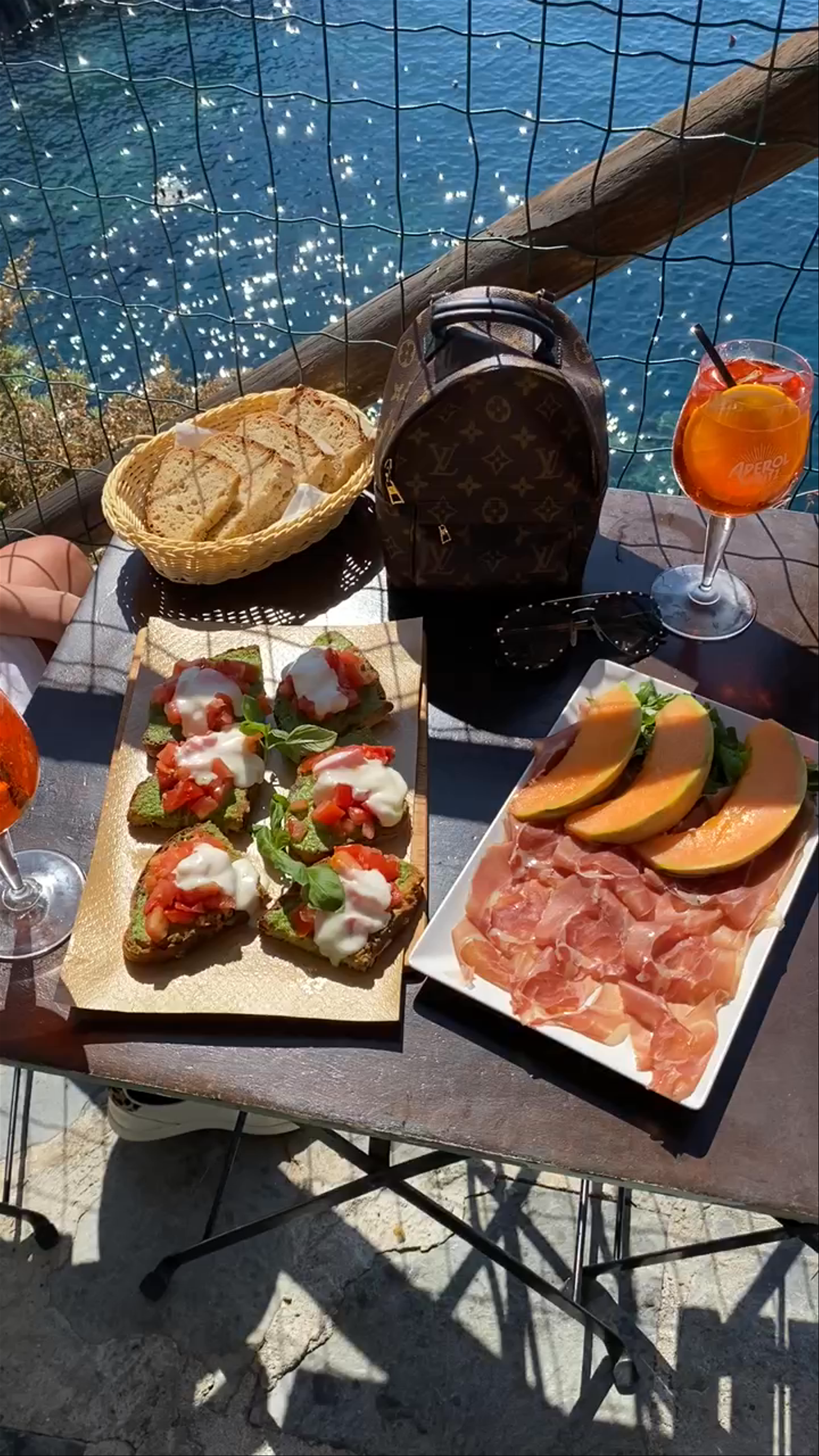 Seaside Brunch at Nessun Dorma, Manarola, Italy