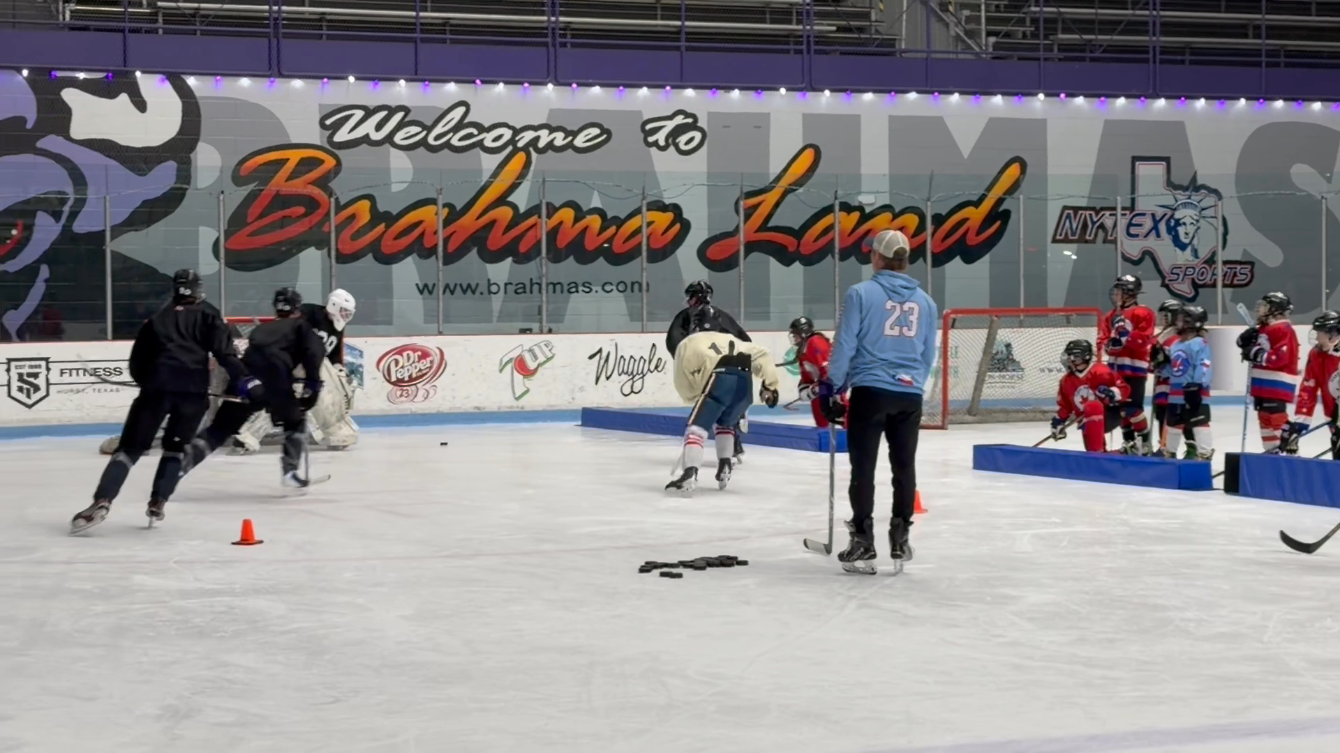 Gianluca Trazzera: Elite Training Highlights at Texans Hockey Academy