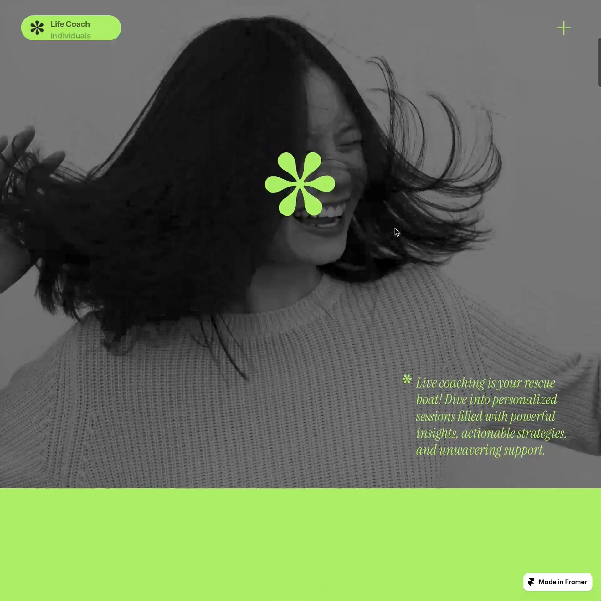RISE — ScrollMotion can create hierarchy without adding more UI.What appears first, what follows, and how quickly it arrives all influence where attention goes.For RISE, the sequence does part of the design work — creating rhythm and direction without adding another visual element.