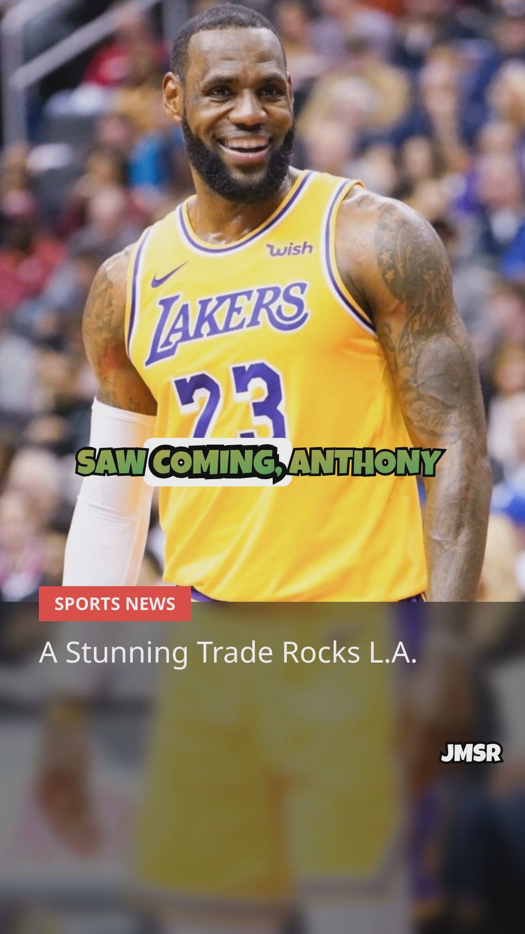 Blockbuster NBA Shift: Davis Out, Doncic In