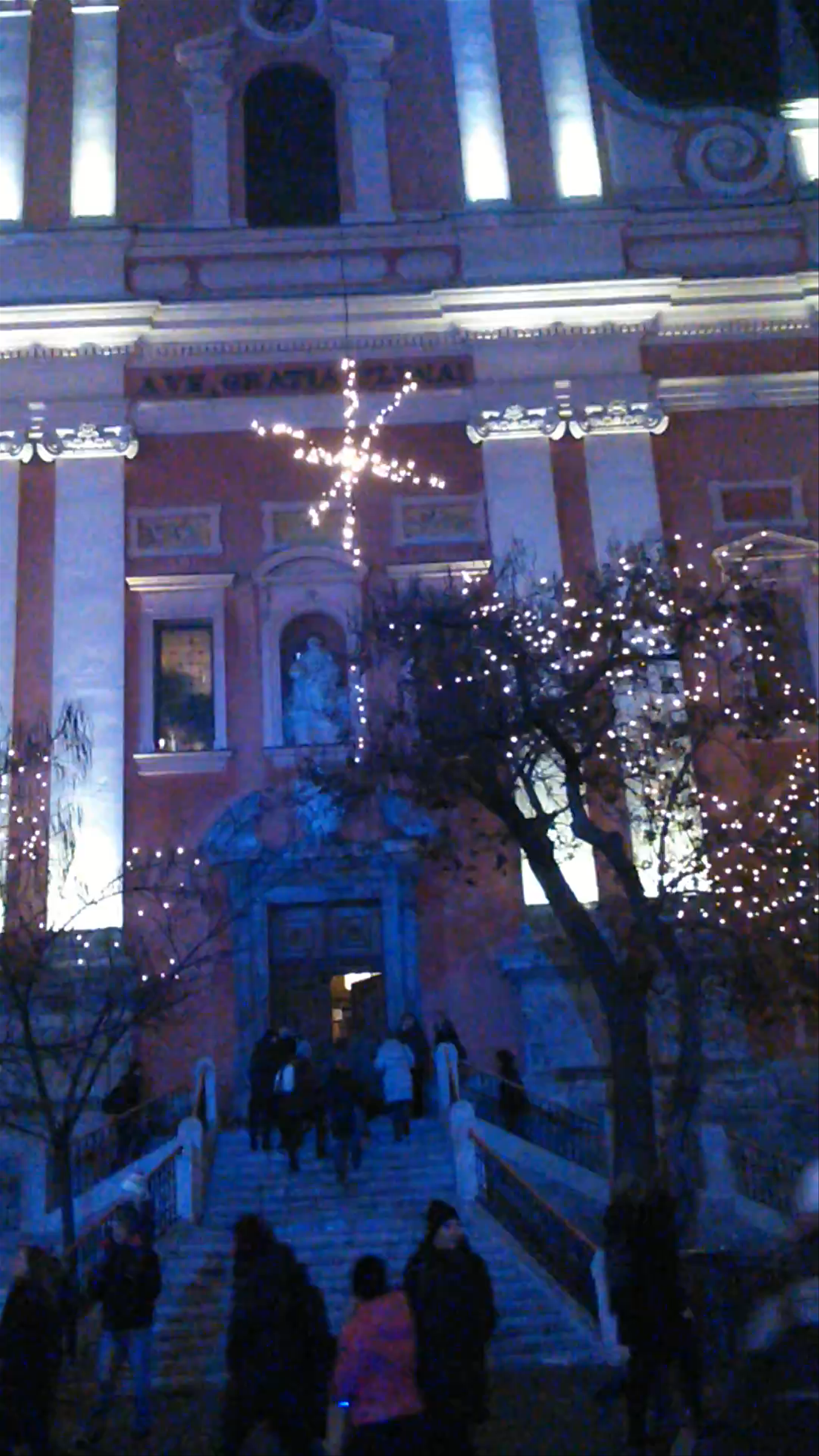 Winter Evenings at Prešeren Square, Ljubljana