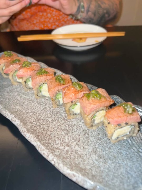 Sushi Saint Winter Park - Spicy Tuna Crunch Roll on video - Japanese Near Me - Winter Park, Florida