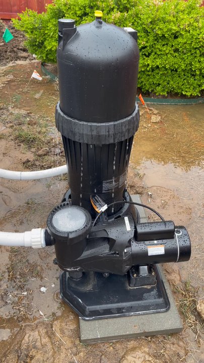 Galaxy Home Recreation - Was pouring out until I tried to tighten it down. No O-ring, so we'll keep losing water. - Pool & Billiards Near Me - Broken Arrow, Oklahoma
