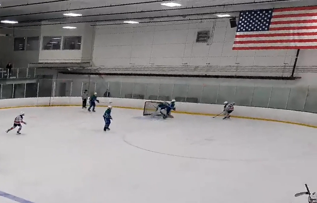 Cameron Brine's Game-Winning Assist. East Coast Militia vs NYC Hockey Club 1-18-26