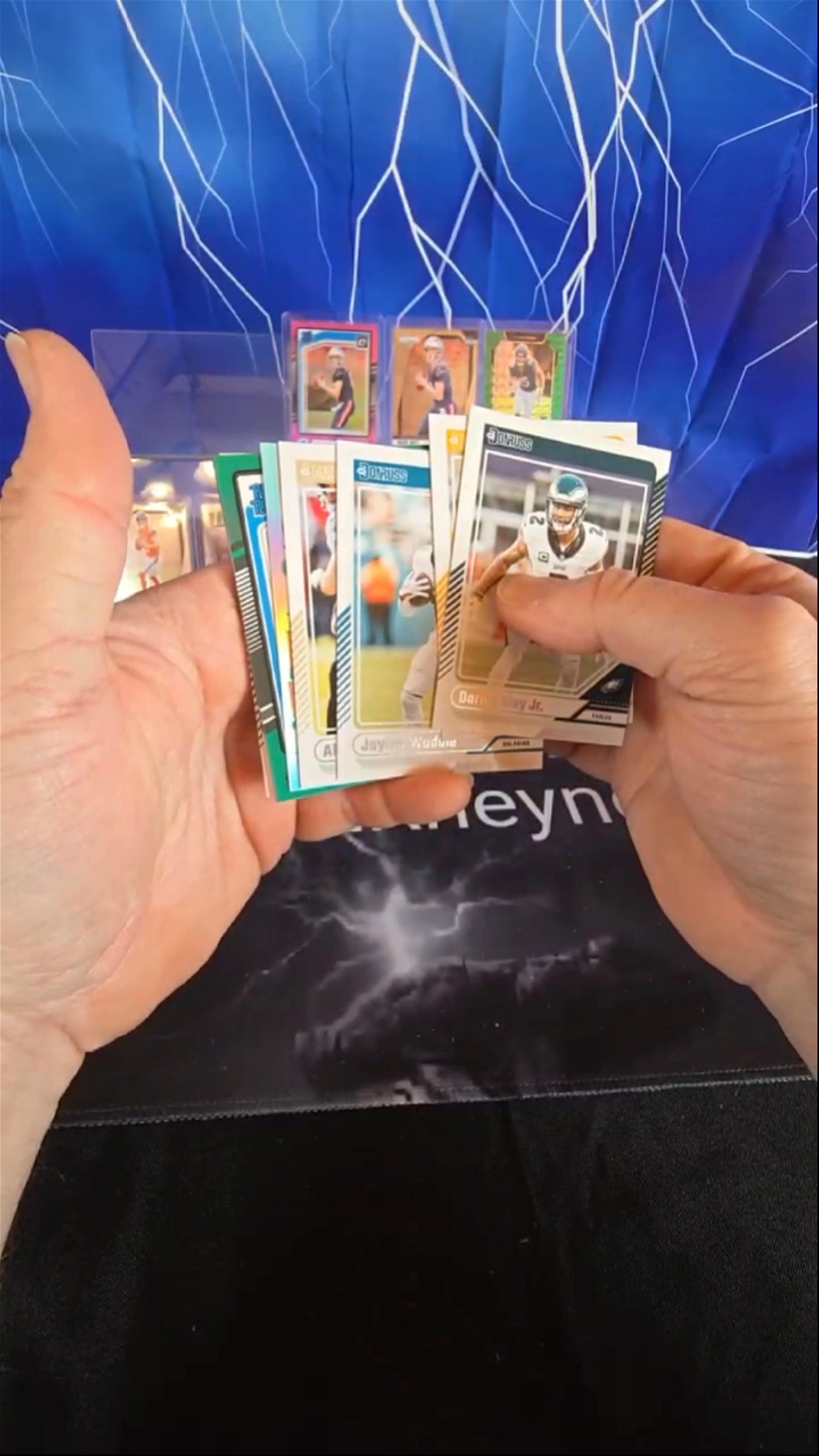2 Donruss Megas, 4 Prizm Hangers, Tie Dye Buyer Givvy!