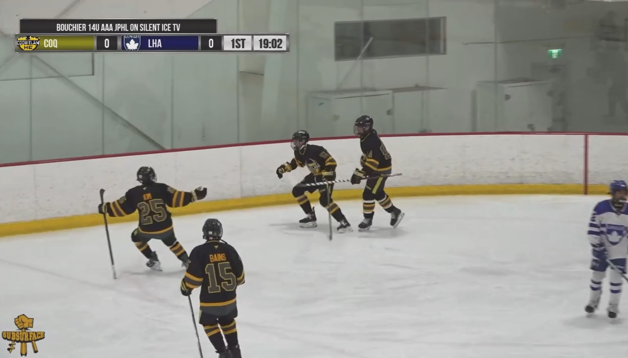 Marko Mlinar's Quick Strike Goal for Coquitlam HC U14
