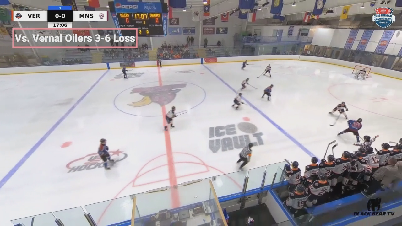 Alexander Bever's #3 (Blue)  Highlights vs. Vernal Oilers | MN Squatch