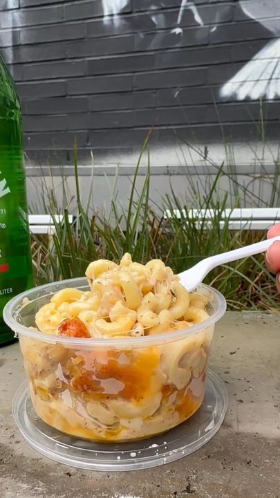 Jerk Shack Kitchen - Cheesiest jerk Mac and cheese you ever did see. - Caribbean Near Me - Seattle, Washington