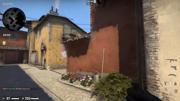 Entry fragging on Inferno A-site