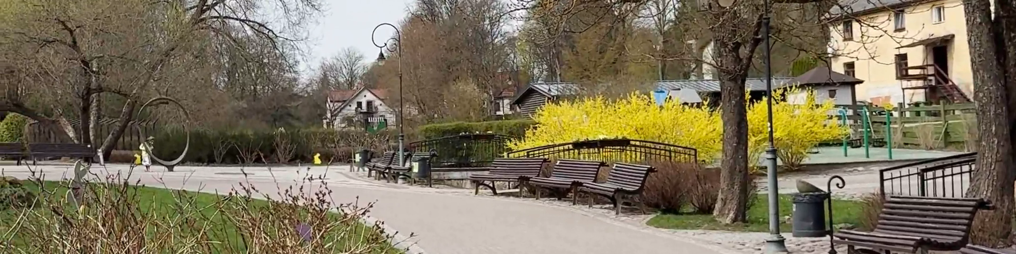 Promenade of the old town of Kandava