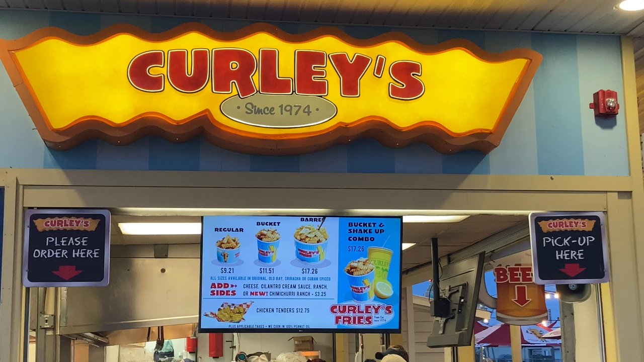 Curley's Fries - I just want some fries lol - Fast Food Near Me - Wildwood, New Jersey