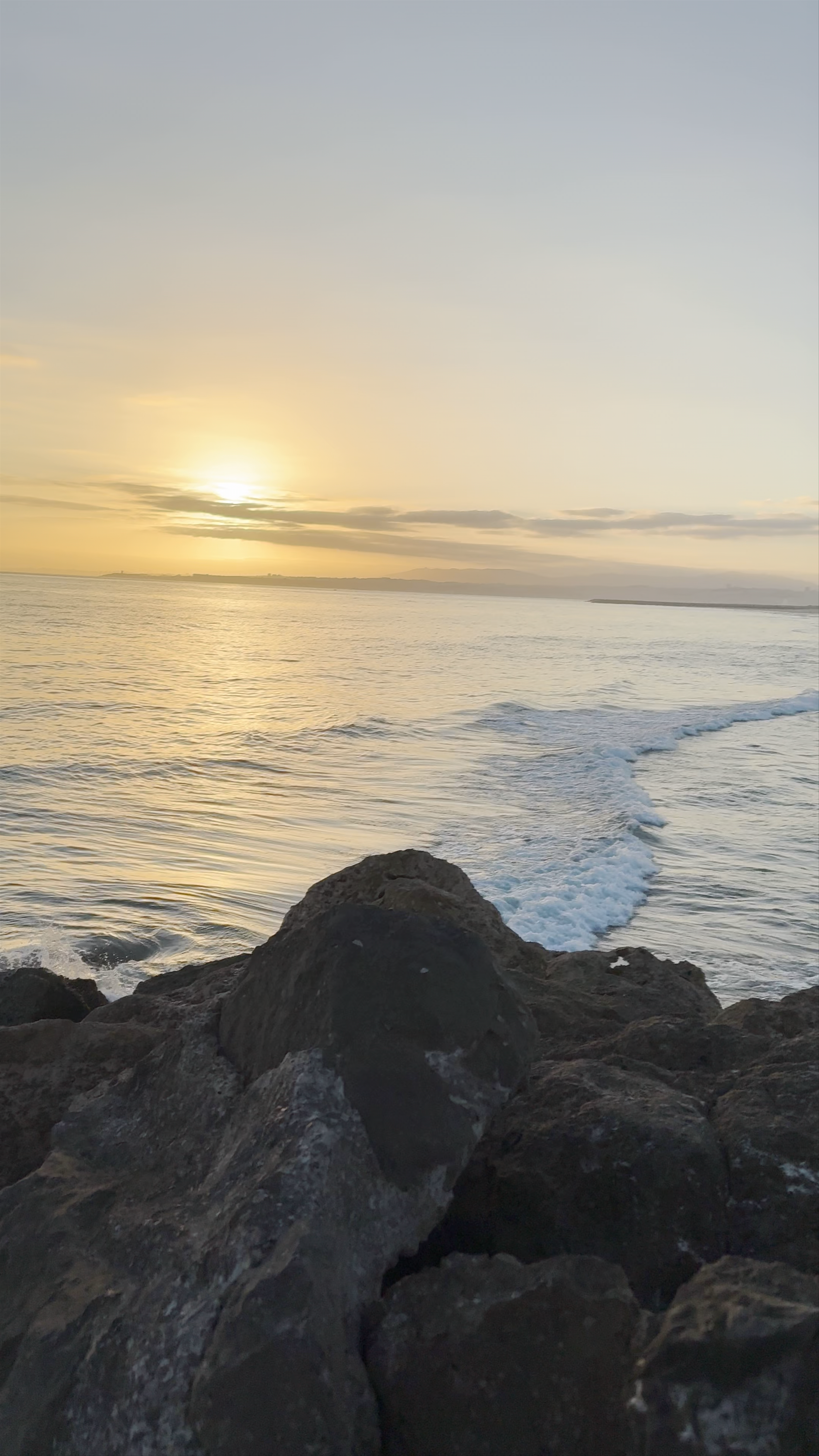 Sunset Serenity at Praia de São João, Costa da Caparica, Portugal