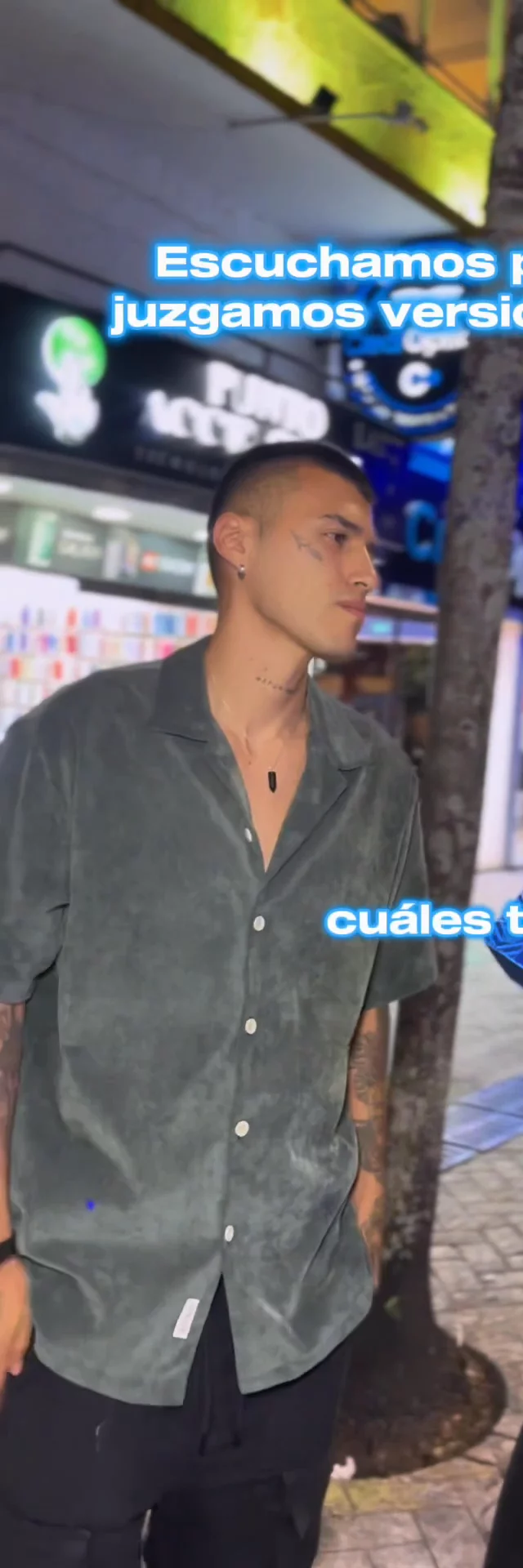 Entrevista en la calle