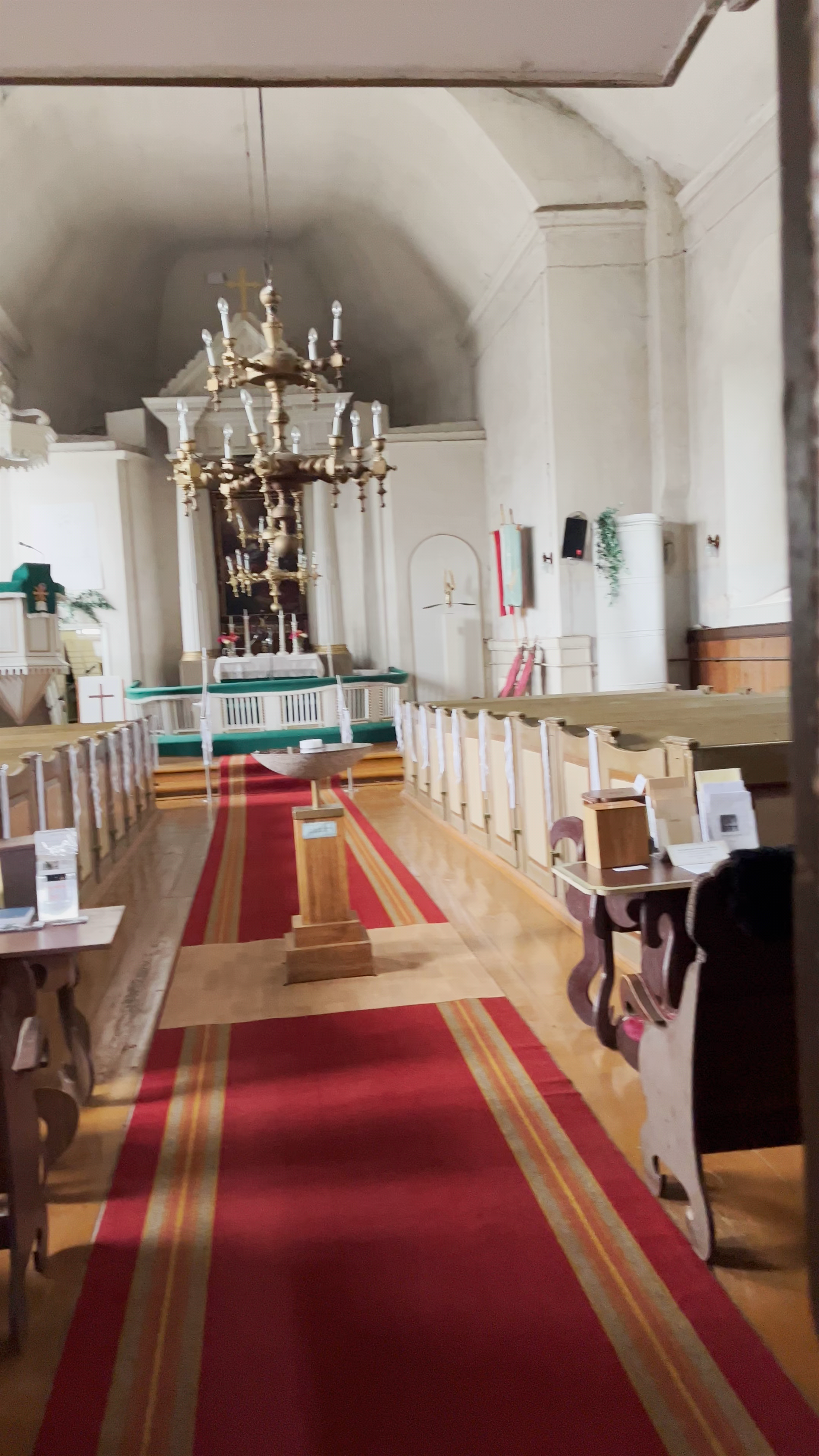 Saint Michael’s Evangelical Lutheran Church Interior Tour in Jekabpils, Latvia