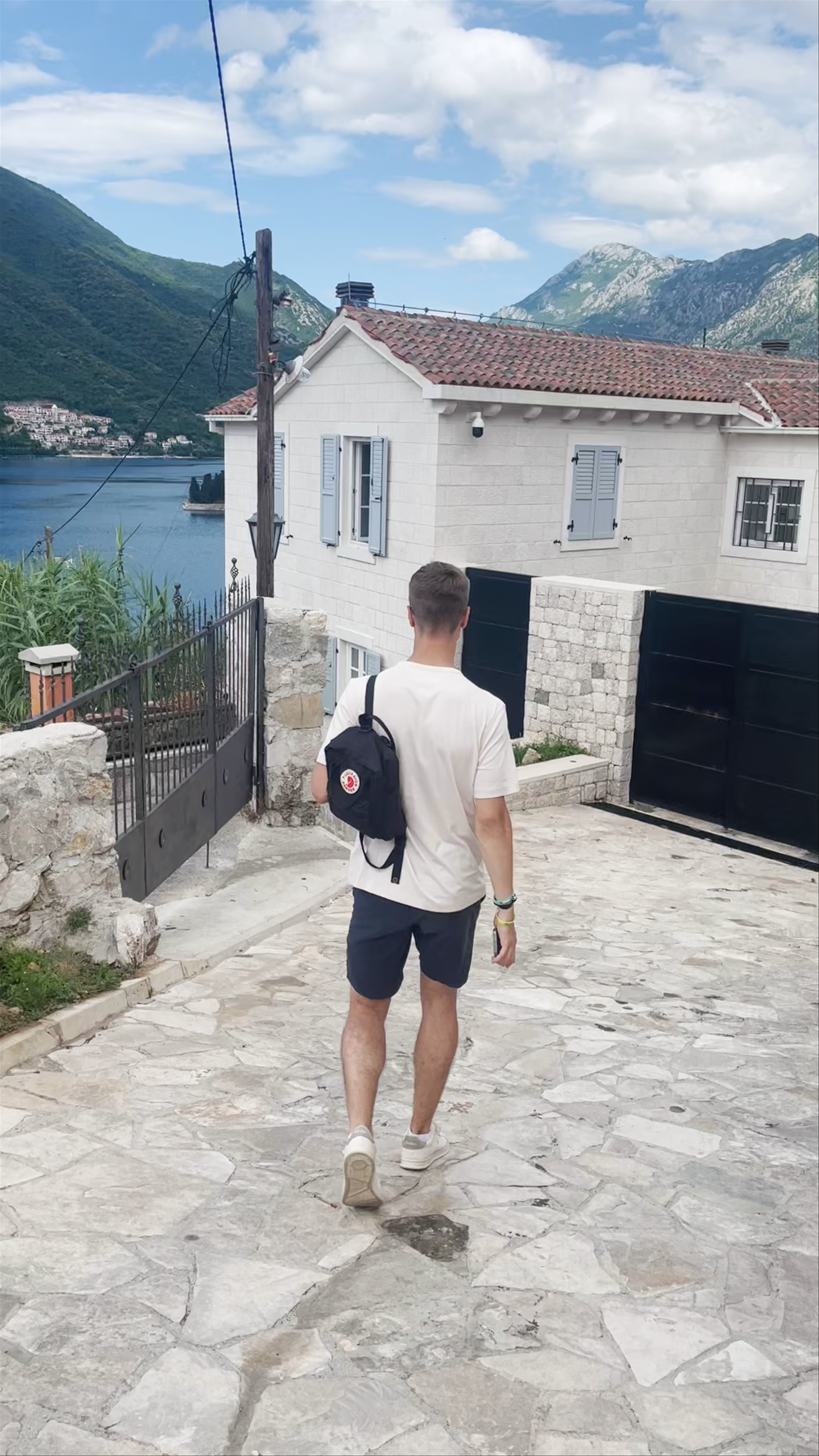Perast Viewpoint: Serene Coastal Stroll in Montenegro