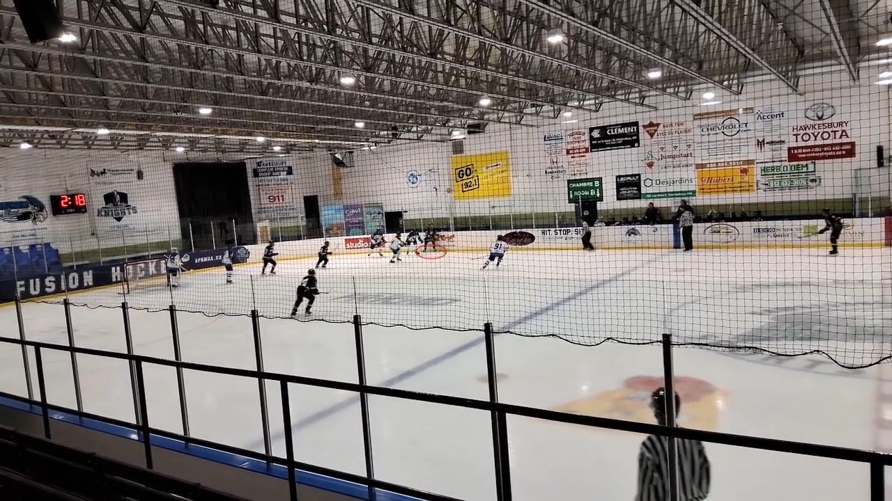 Gabriel Crete's Impressive Highlights vs. Le Sommet NaPrepHL