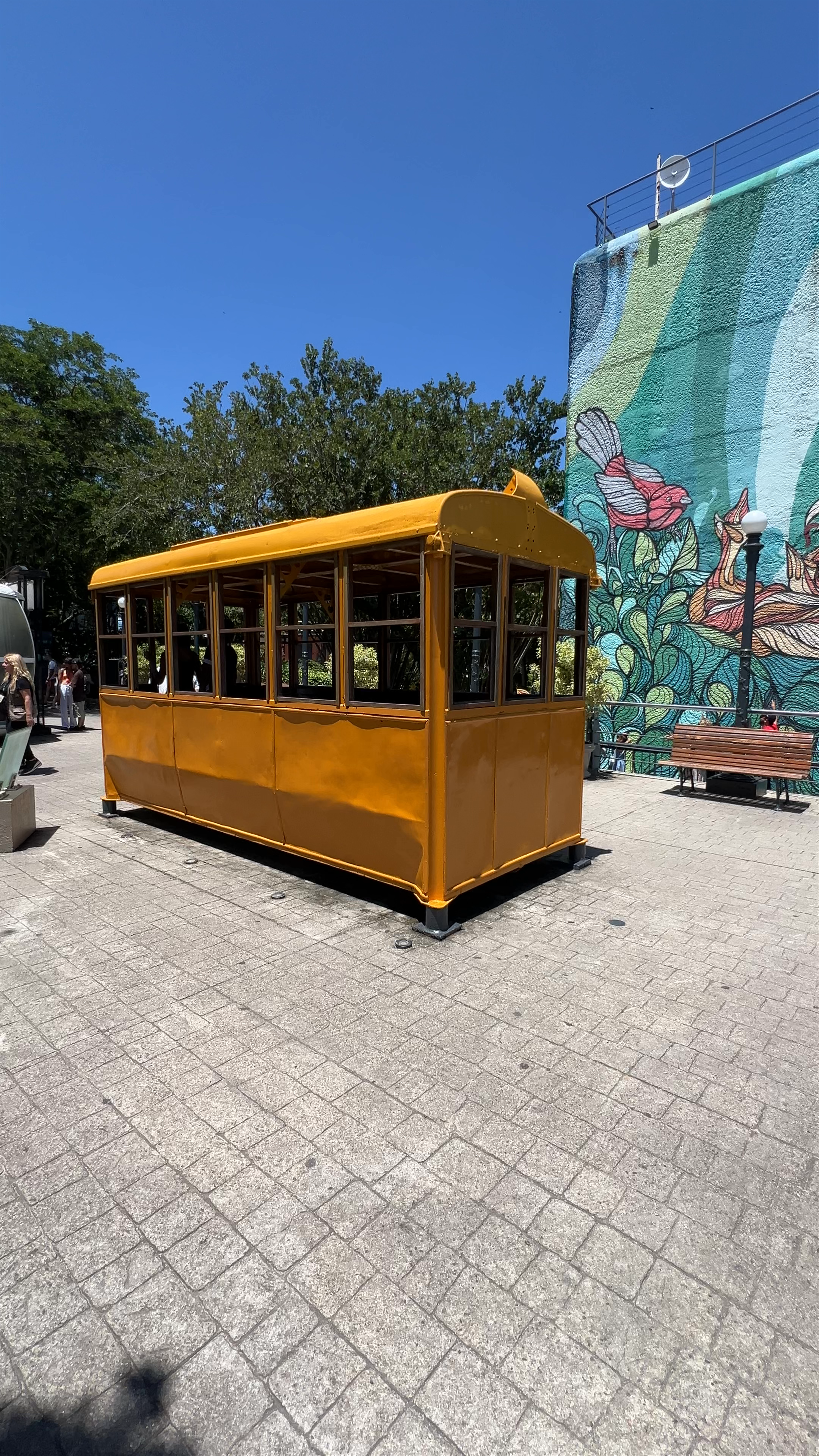 Historic Bondinho Tram Cart at Parque Bondinho Pão de Açúcar, Rio de Janeiro