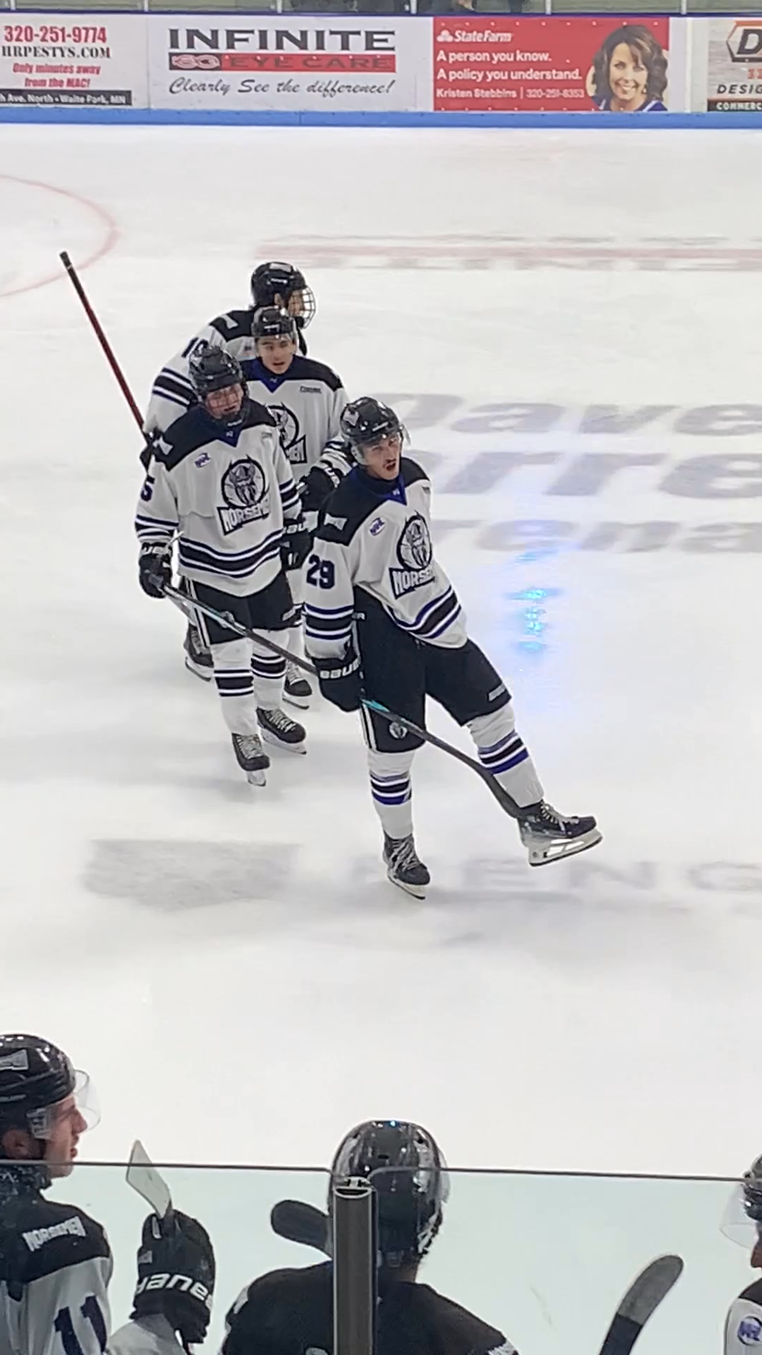 Cristian Nichols Scores First NAHL Goal with St. Cloud Norsemen!