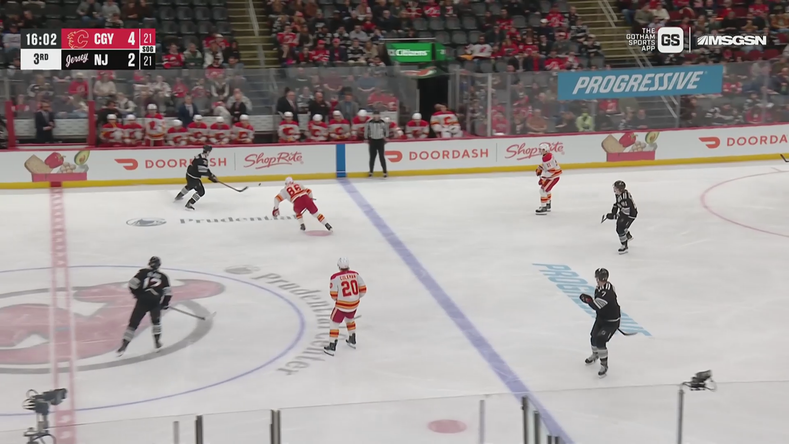 Backlund ties Nilsson in Flames history · Mar 12, 2026