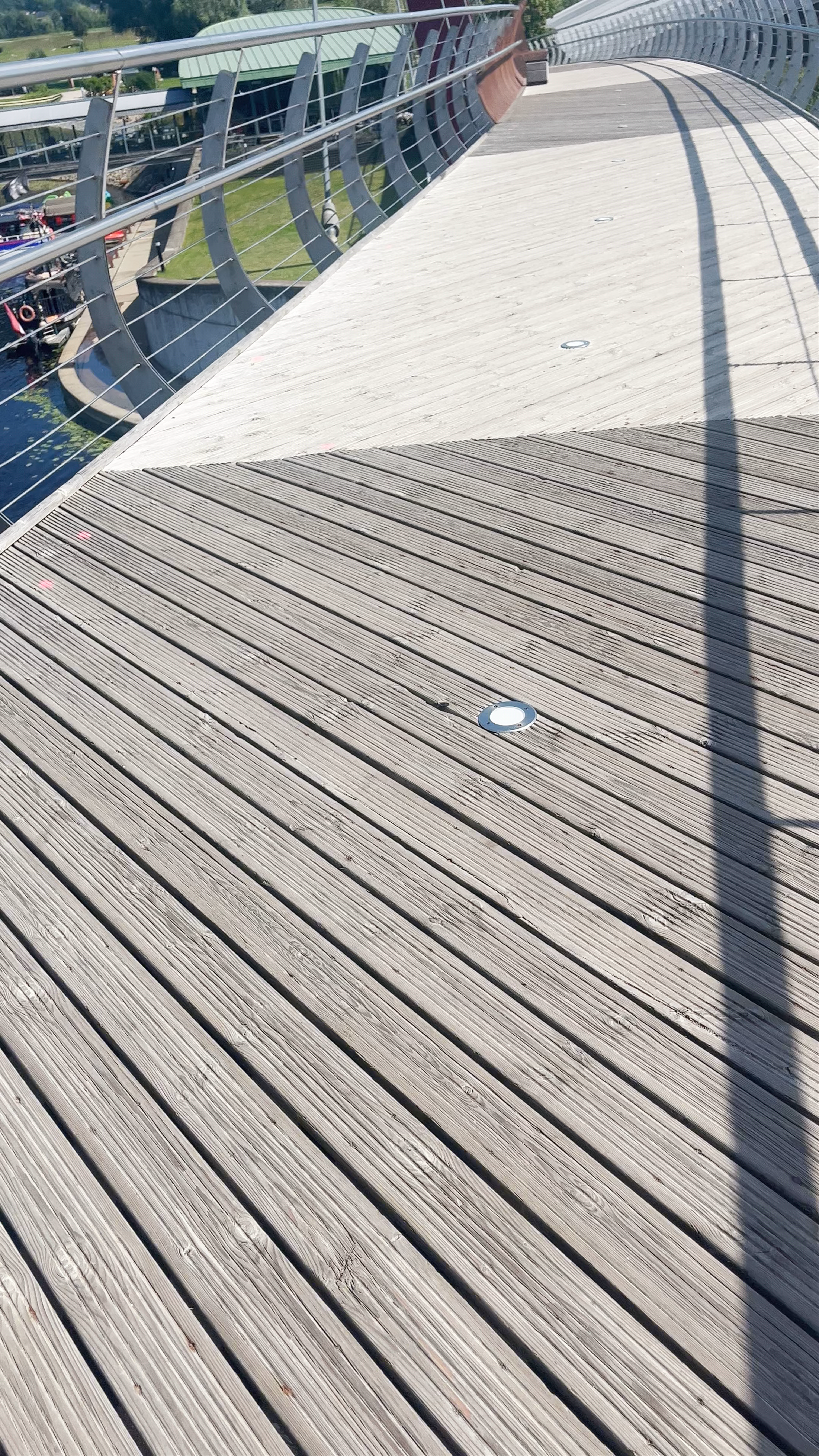 Gājēju Tilts Walkway: Scenic Bridge Experience in Jelgava, Latvia