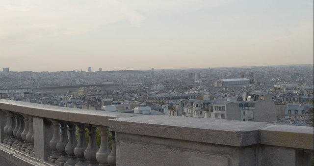 Paris landscape from Sacre Coeur