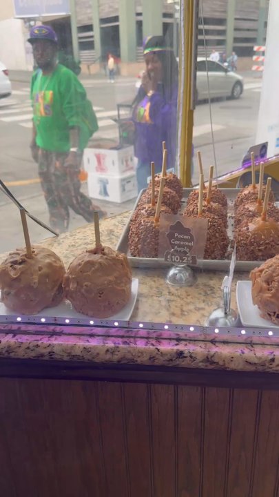 Mister Apple - Caramel apples created at this black owned business - Desserts Near Me - New Orleans, Louisiana