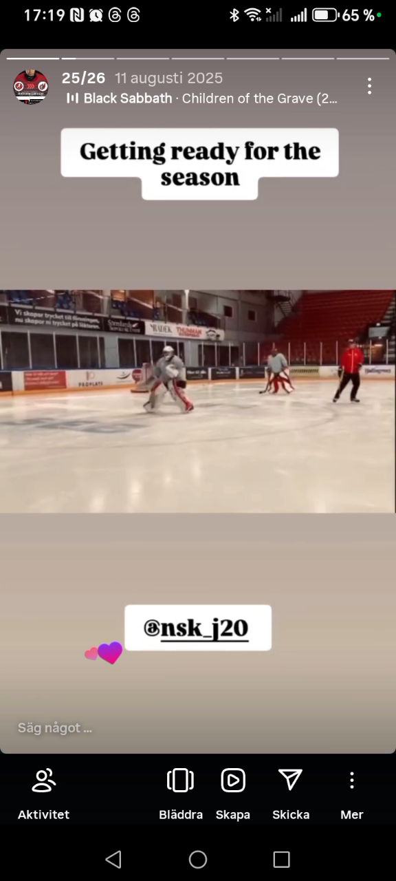Anthony Larsson: Defensive Highlights & Skating Mastery at Nyköpings SK U20